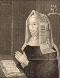 Margaret Beaufort（1443-1509）的肖像，来自&39;Lodge&39;s British Portraits&39;，1823年 作者 英语学校